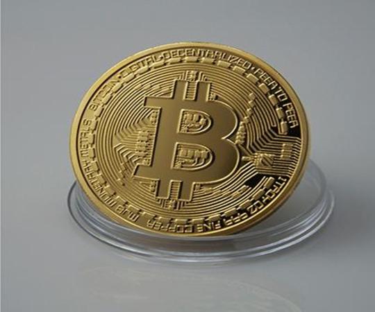 COIN - Bitcoin-Münze, gold