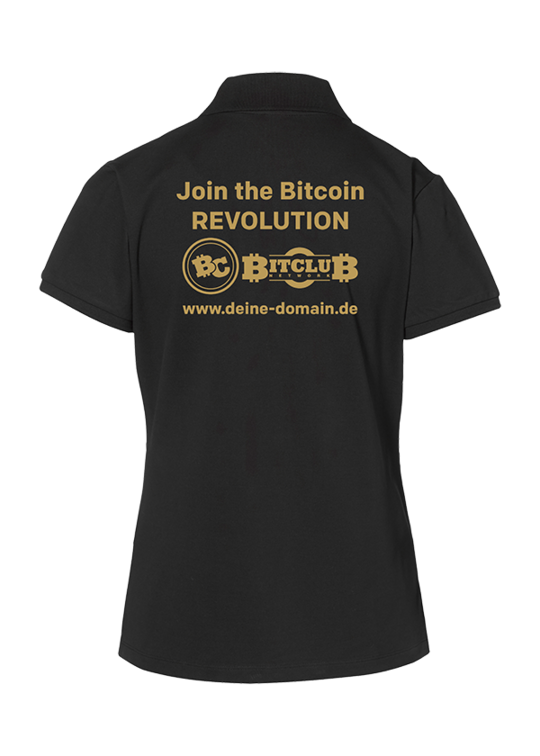Poloshirt Damen - “Join the Bitcoin Revolution" 